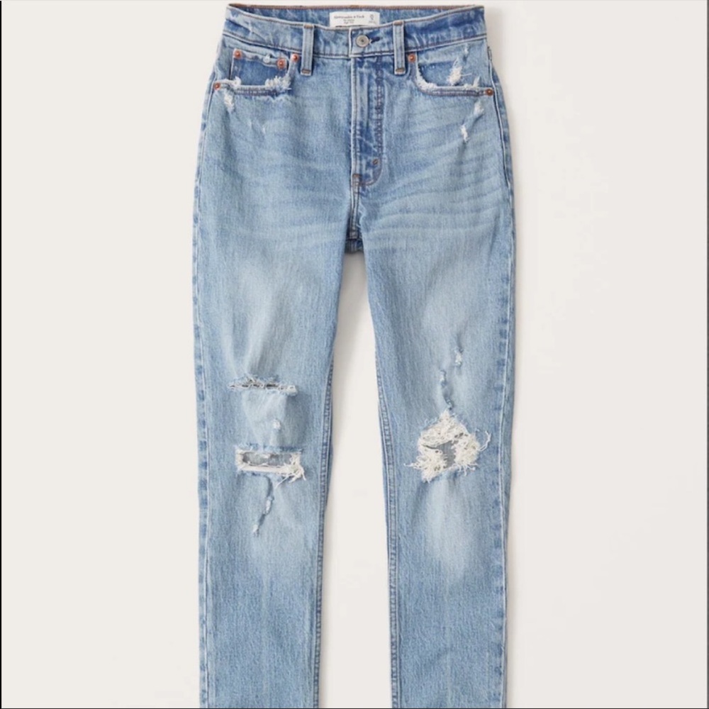 Abercrombie high rise skinny jeans